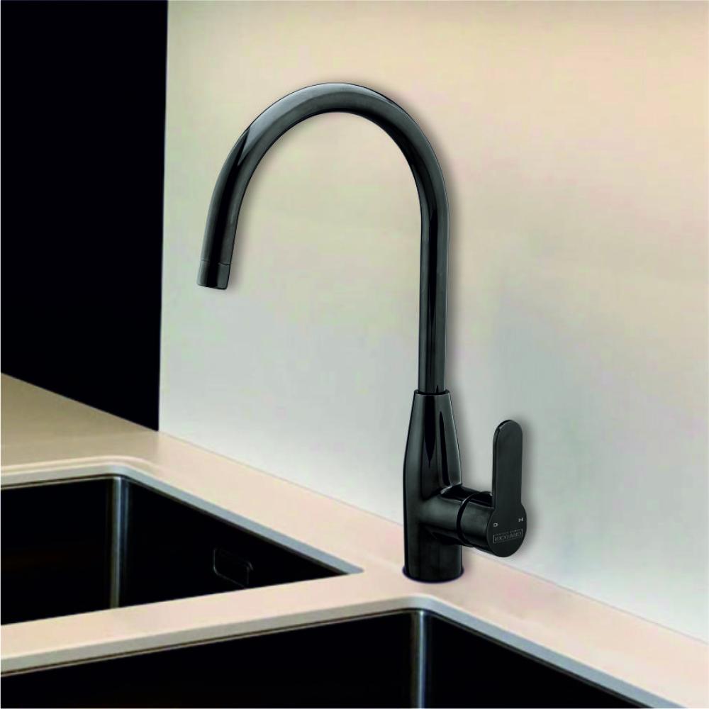 Single Lever Mixer for Kitchen Sink  with side lever Swinging spout